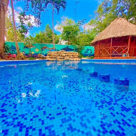 Hotel Bambus Felipe Carrillo Puerto Buitenkant foto