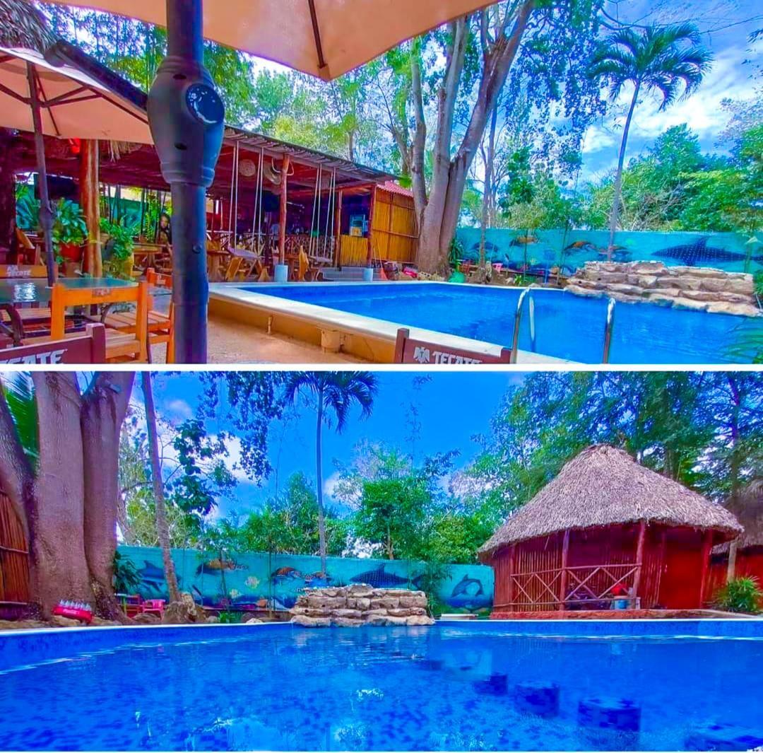Hotel Bambus Felipe Carrillo Puerto Buitenkant foto